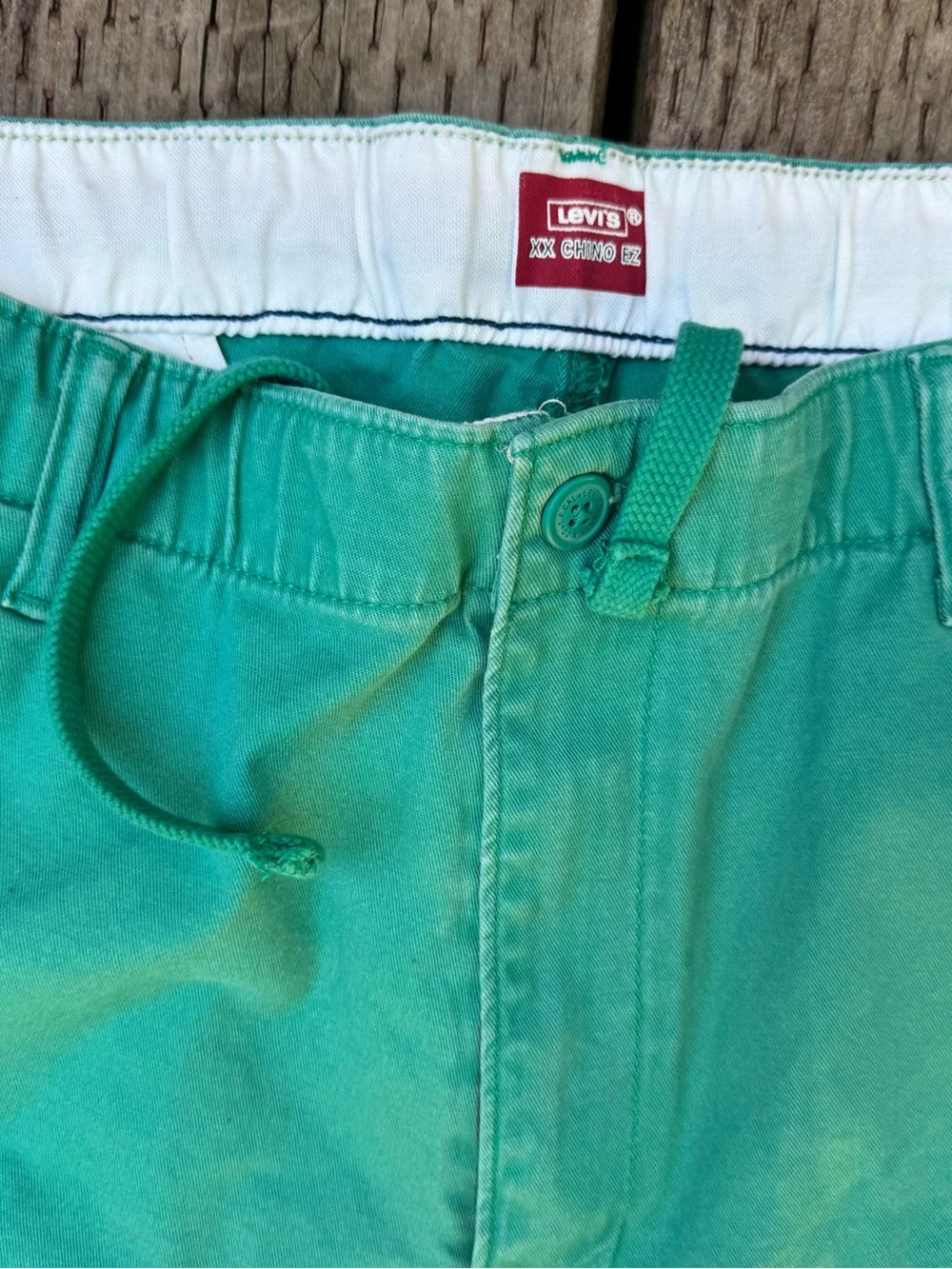 Levi's Turquoise Flat Front Men’s Shorts